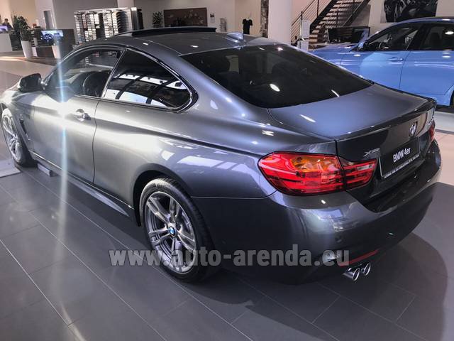 Rental BMW 420d xDrive Coupe M Sportpaket in Italy