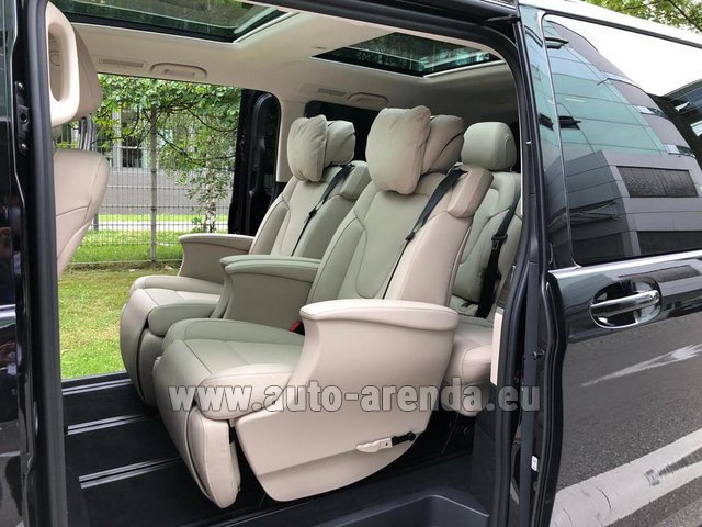 Прокат Мерседес-Бенц V300d 4MATIC EXCLUSIVE Edition Long LUXURY SEATS AMG Equipment в аэропорту Римини