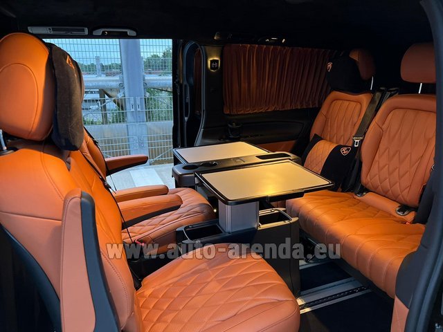 Прокат Мерседес-Бенц V300d 4Matic VIP/TV/WALL EXTRA LONG (2+5 мест) AMG комплектация в Венеции