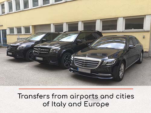 Transfers from airports and cities in Italy and Europe | Car rental with driver
