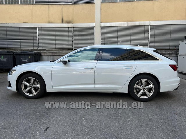 Rental Audi A6 40 TDI Quattro Estate in Turin