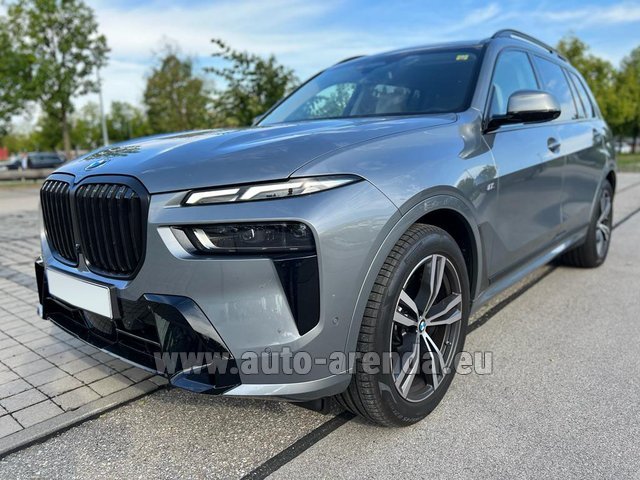 Rental BMW X7 40d XDrive High Executive M Sport (new model, 5+2 seats) in Italy