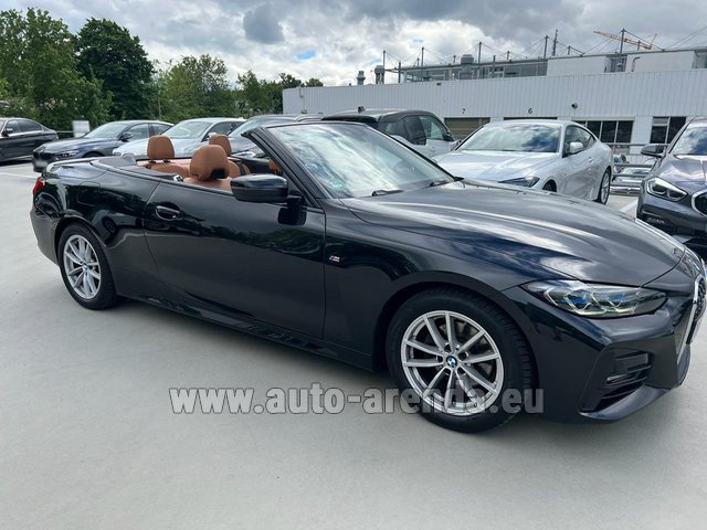 Rental BMW M420i xDrive Cabrio in Naples airport