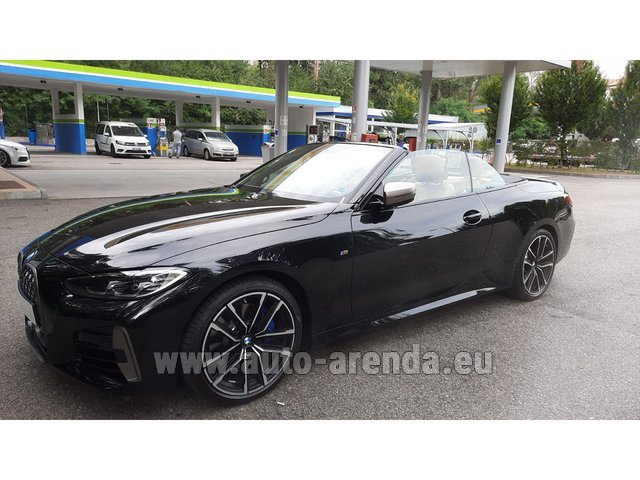 Rental BMW M440i xDrive Cabrio in Naples airport