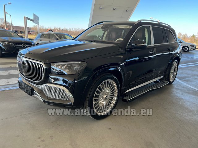 Rental Maybach GLS 600 E-ACTIVE BODY CONTROL Black in Province of Siena