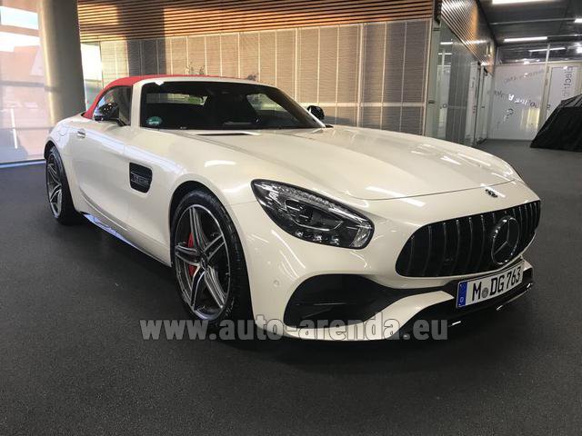 Rental Mercedes-Benz GT-C AMG 6.3 in Tuscany