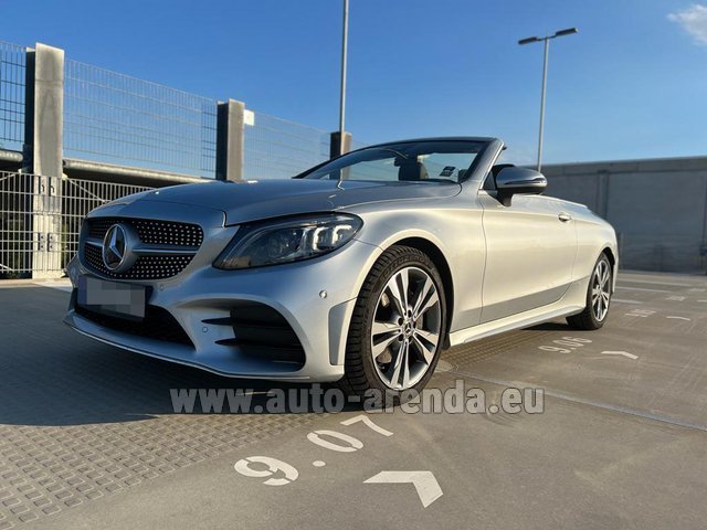 Rental Mercedes-Benz C-Class C 200 Cabriolet AMG Equipment in Tuscany