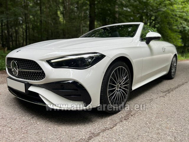 Прокат Мерседес-Бенц CLE 450 4MATIC Кабриолет AMG комплектация, 381 л.с., 4 мест, кожаный салон в Неаполе