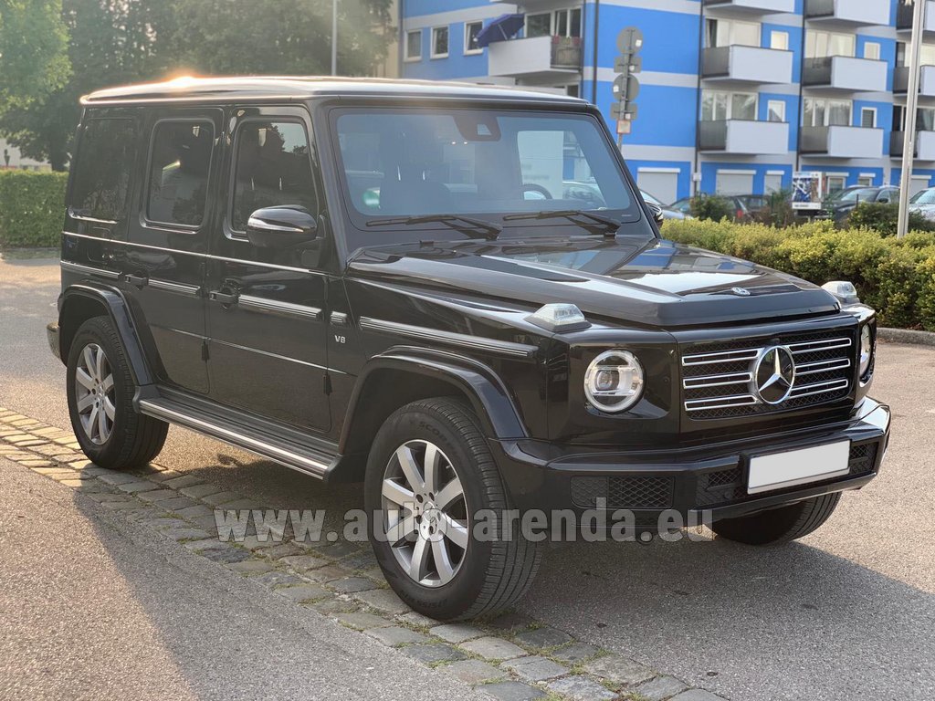 Rent The Mercedes Benz G Class G500 Exclusive Edition Car In Italy