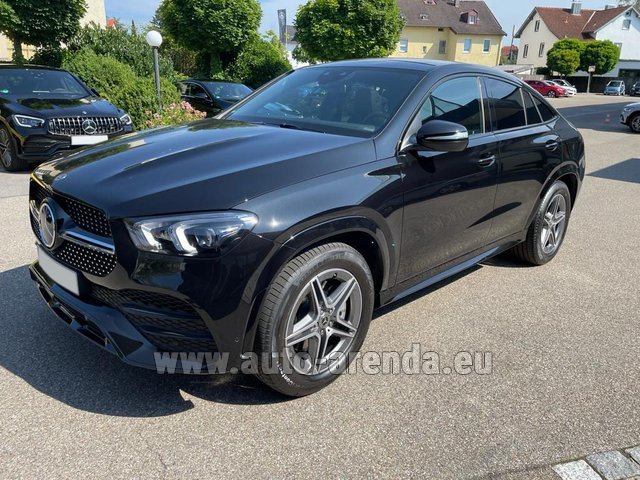 Rental Mercedes-Benz GLE Coupe 350d 4MATIC equipment AMG in Rimini airport