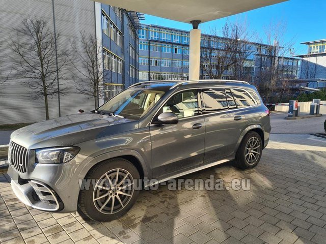 Rental Mercedes-Benz GLS63 AMG (6 Seat) in Roma-Fiumicino airport