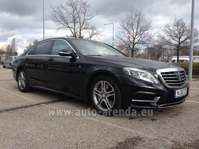 Трансфер из Венеции в Аэропорт Мюнхена на автомобиле Mercedes-Benz S350 Long 4MATIC комплектация AMG