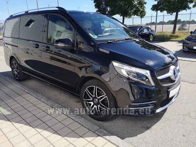 Rental Mercedes-Benz V-Class (Viano) V 300 4Matic AMG Equipment in Province of Siena
