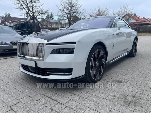 Rental Rolls-Royce Spectre Coupe Luxury Electric 2024 in Bologna