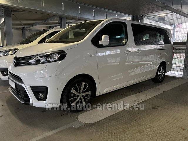 Rental Toyota Proace Verso Long (9 seats) in Amalfi Coast