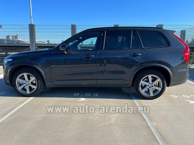 Rental Volvo Volvo XC90 T8 AWD Recharge гибрид in Roma-Fiumicino airport