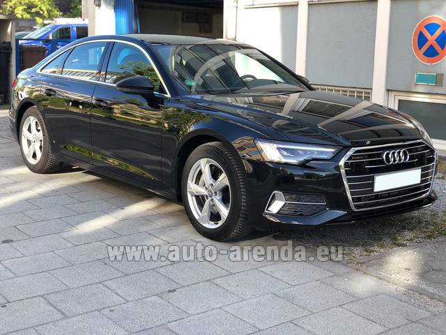 Transfer from Ortisei to Munich Airport by Audi A6 45 TDI Quattro car