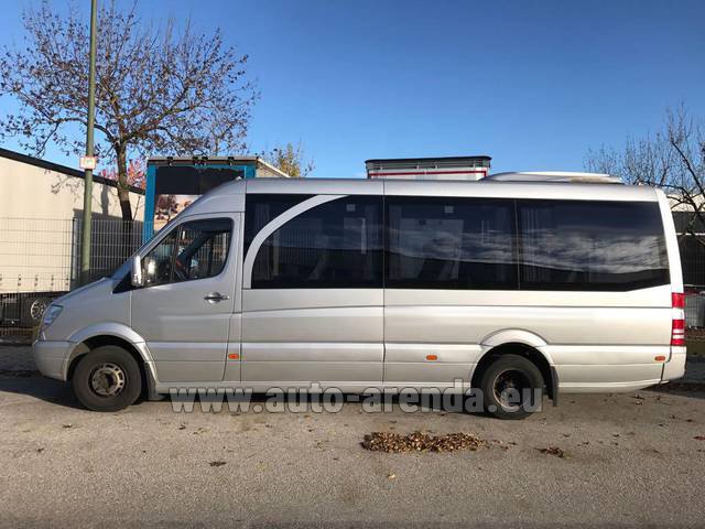 Transfer from Milan Malpensa Airport to Davos by Mercedes-Benz Sprinter (18 passengers) car